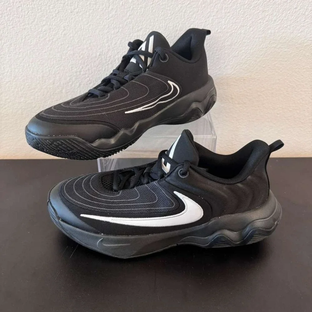 Nike Giannis Immortality 4 Basketball Shoes Black White Youth 7Y New Box Damage